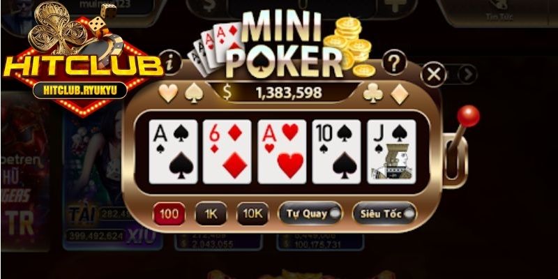 Sự kết hợp độc đáo của Mini Poker